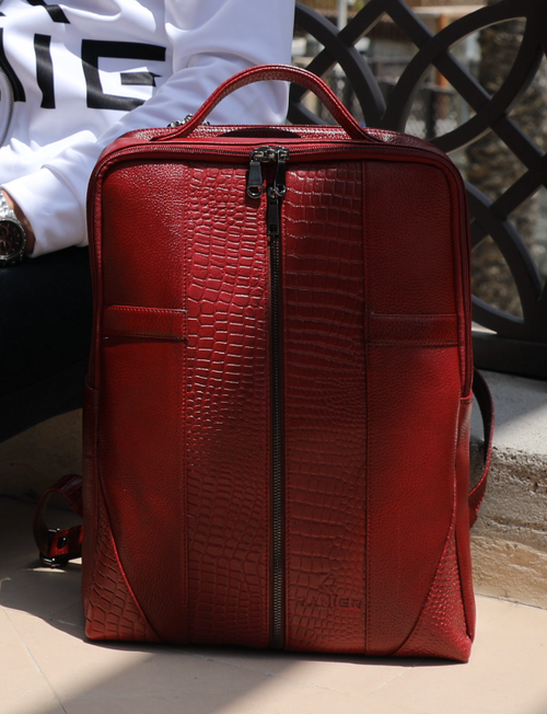 MYSTIC MIRAGE - Red Sophisticated Backpack