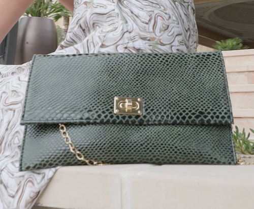 Mystic Mirage Handbag - Green