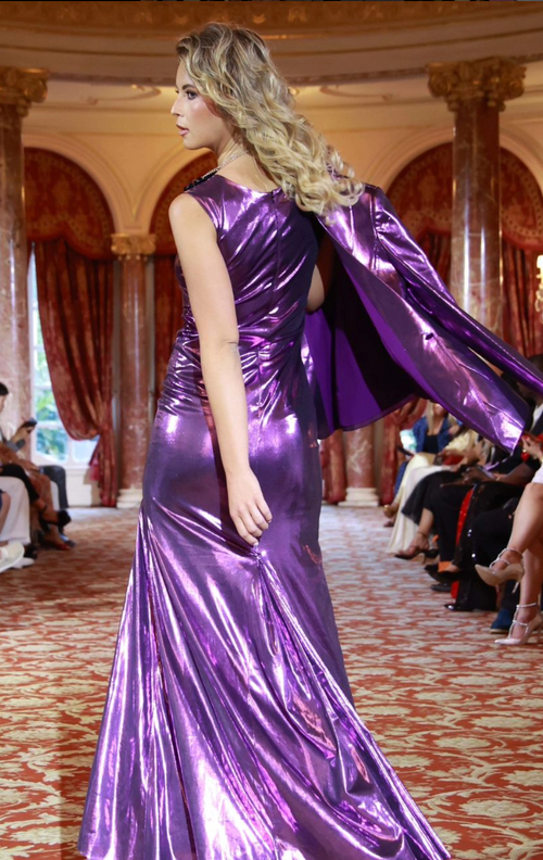 Mystic Mirage - Women Purple Royalty Dress